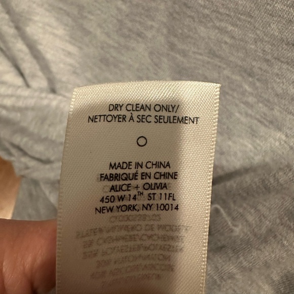 ALICE + OLIVIA Cammy Tie-Front Short-Sleeve T-Shirt size S - Picture 9 of 11